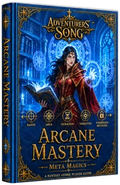 Arcane Mastery hardcover book cover for Adventurers' Song